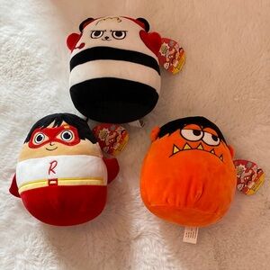 Squishmallows Ryan’s world toys